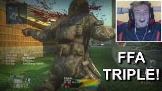 I GOT TRIPLED IN FFA!! & BO2 TRICKSHOT