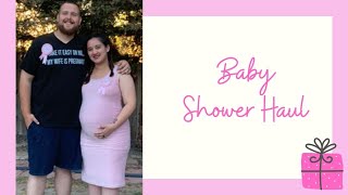 GIRL BABY SHOWER HAUL/ PREGNANCY UPDATE/ 34 WEEKS PREGNANT