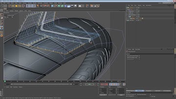 Motorcycle Tire Modeling Using Deformers