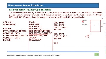 External  Hardware Interrupts Program Example || INT0IE IN PIC18F MICROCONTROLLER
