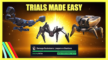 Damage Rocketeers, Leapers, or Bastions Trial Guide (HIGH POINTS)