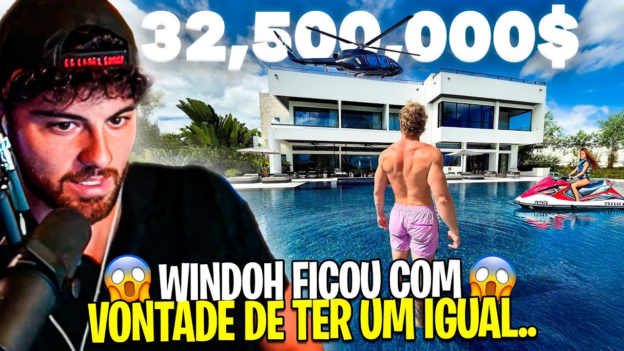 УИНДО РЕАКЦИЯ НА НОВЫЙ ДОМ ЛОГАНА ПОЛА!