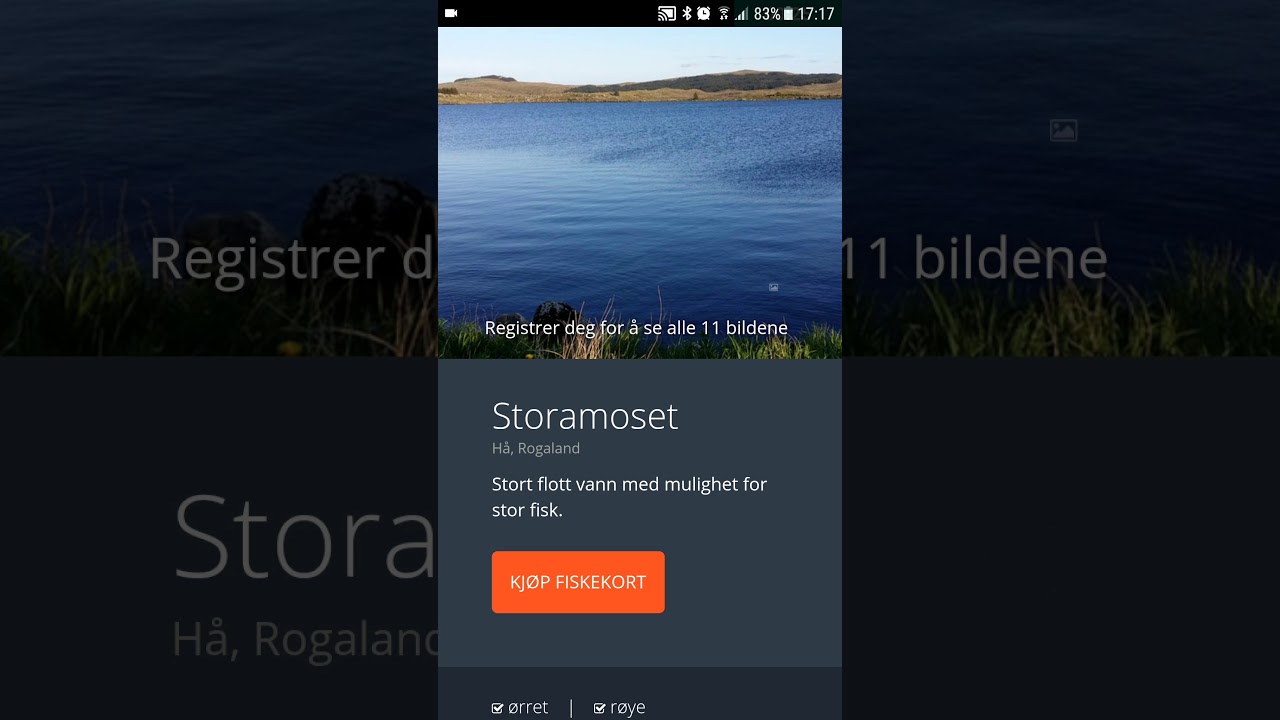 MittFiske.no - Fiskekort på mobilen