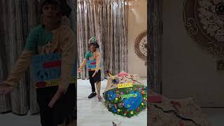 Fancy dress competition winner topic save earth stop nuclear war