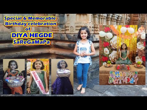 Diya Hegde | Special Birthday Celebrations | Zee Kannada SaReGaMaPa | ಸರೆಗಮಪ ಖ್ಯಾತಿಯ ದಿಯಾ ಹೆಗಡೆ