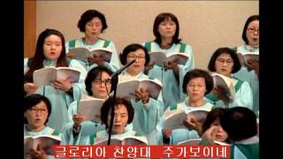 글로리아 찬양대 주가보이네