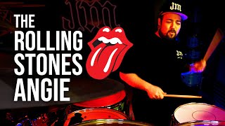 THE ROLLING STONES - ANGIE - DRUM COVER BY JAMESM