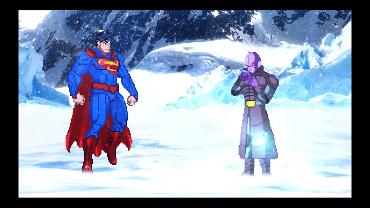 Hit vs Superman | DBS vs DC | Mugen - YouTube