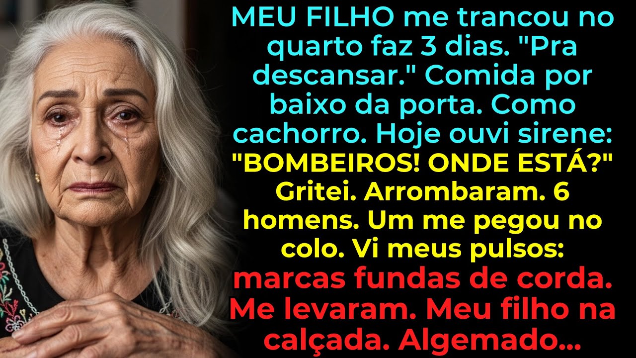 MEU FILHO me trancou no quarto faz 3 dias. 