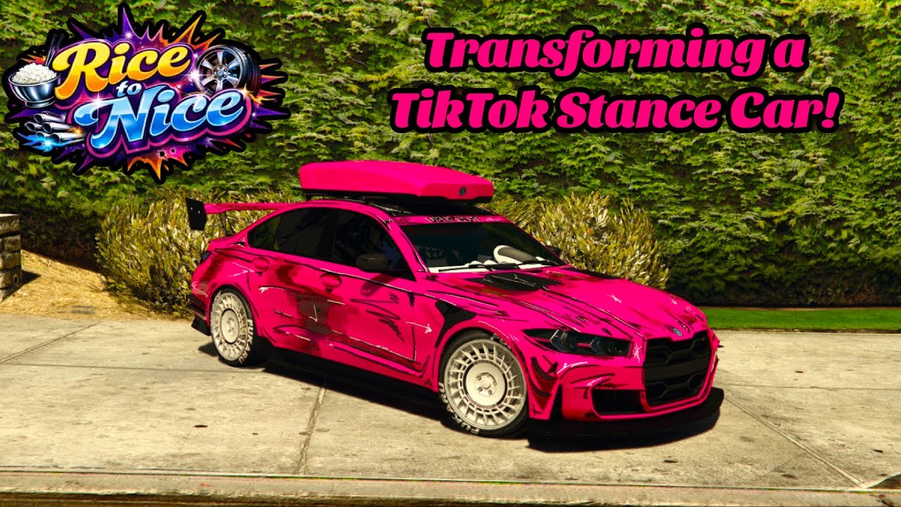 GTA 5 Rice to Nice EP3: UBM Sentinel GTS/BMW G80 M3!