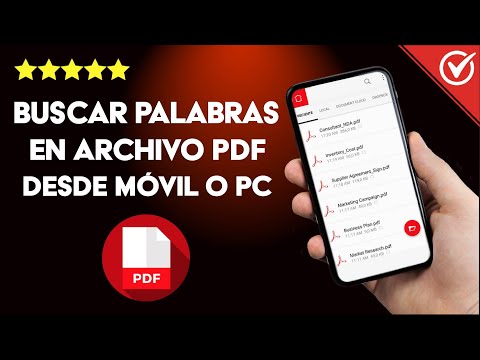 ¿Cómo busco palabras y frases en un PDF escaneado desde mi teléfono, PC y Android?