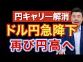 ドル売り加速の理由と円高転換点を分析した結果