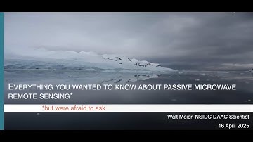 Everything You Wanted to Know About Passive Microwave Remote Sensing