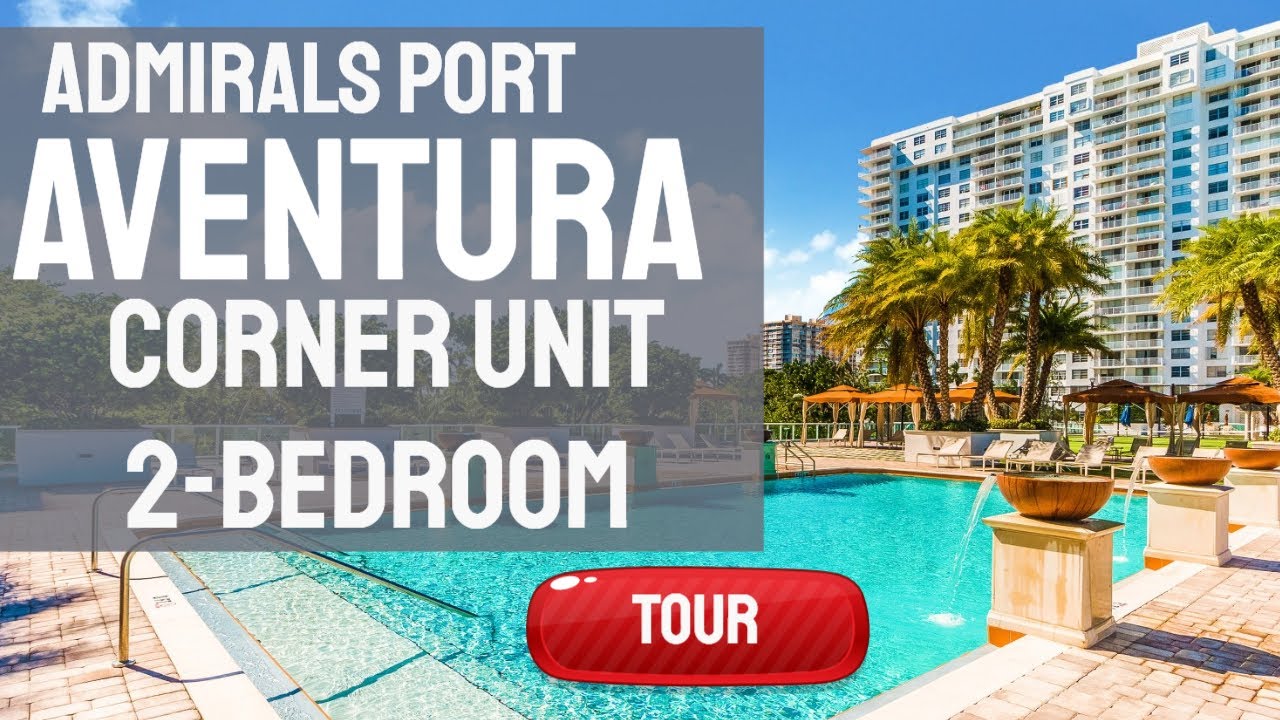 Aventura Condo For Sale Admirals Port 2 Bedroom Waterfront (BEST DEAL