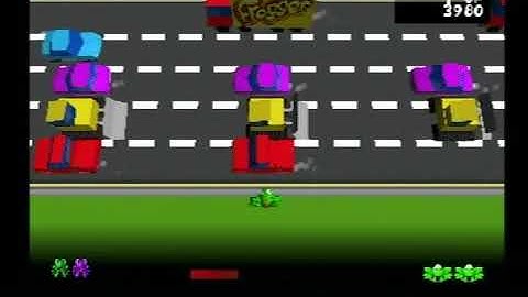 Frogger  Retro Level 1
