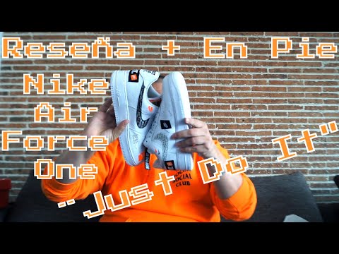 Nike Air Force “Just do it” Blancas – ZapasCoin