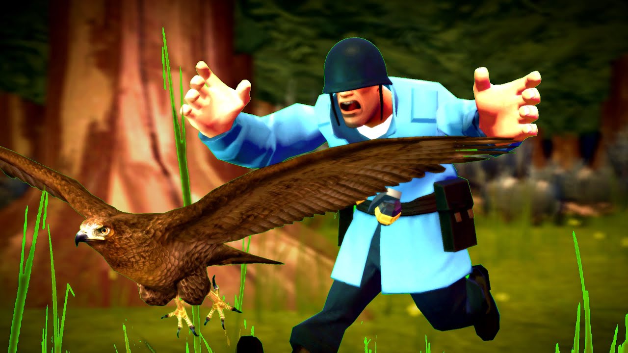 Blu's Unwanted Vacation. [TF2 SFM]