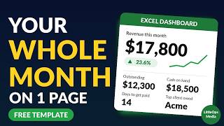 Excel Dashboard for Small Business: Track Revenue & Unpaid Invoices (Free Template)