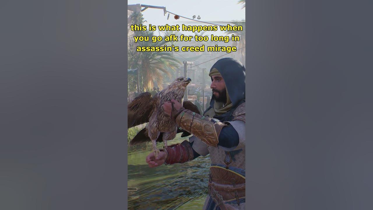 this is what happens when you go afk for too long in assassin's creed