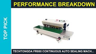 TECHTONGDA FR880 Continuous Auto Sealing Machine S Review High Endurance And Power