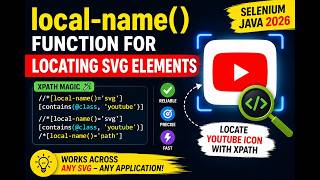 94. local-name() function for locating SVG elements (Selenium Java 2026)