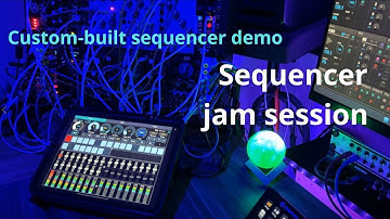 Custom-built sequencer jam session demo (Reaktor & TouchOSC)