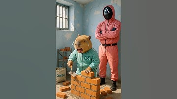 Fat Cat vs. Capybara | Fat Cat Becomes a Construction Worker!