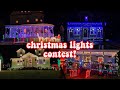 Town Christmas Lights Contest! | Vlogmas Day 11