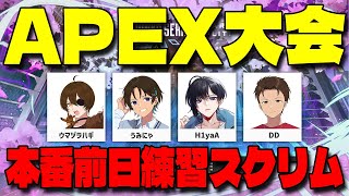 明日21時から本番！勝ちに行きます【APEX LEGENDS】