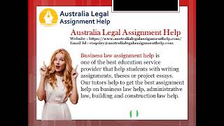 Business Law Assignment Help