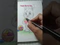 Happy Bunny Day...🐰🐰##short## painting