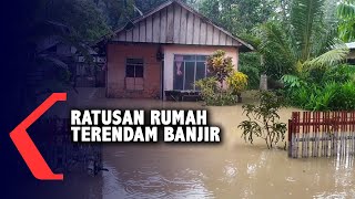Ratusan Rumah  Di Kecamatan Dumoga Terendam Banjir