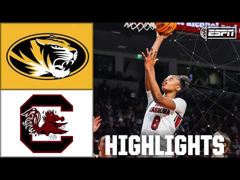 Missouri Tigers vs. South Carolina Gamecocks | Full Game Highlights | ESPN College Basketball