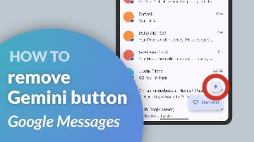 Remove/hide Gemini button in Google Messages