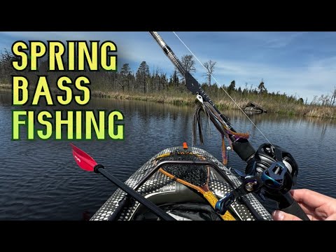 Wilderness Technologies iAttack 110 Kayak Maiden Voyage | Early Spring Bass Fishing