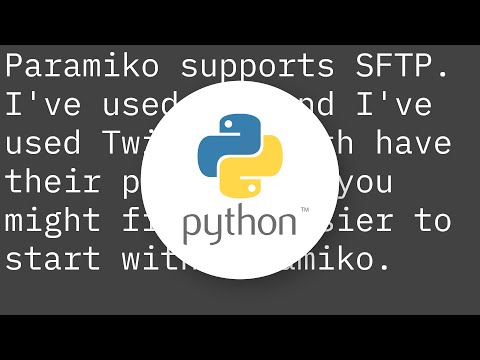 SFTP in Python?
