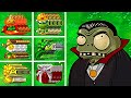 PVZ 1 Hybrid Challenge - All Legendary Hybrid Plants VS Vimpire Zombie - Who Will Win?
