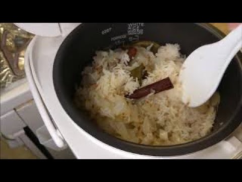 Flavoured Indian Style Basmati Rice using a Rice Cooker - YouTube