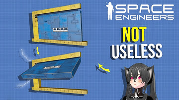 Benefits of Custom Hangar Doors vs Default ones, Space Engineers Ship and Base Building