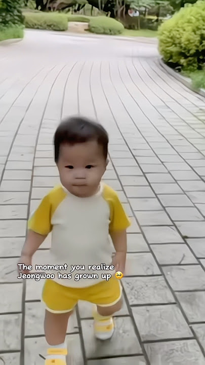The moment you realize Jeongwoo has grown up 🥺 #adorably #jeongwoo #funnyclips #love
