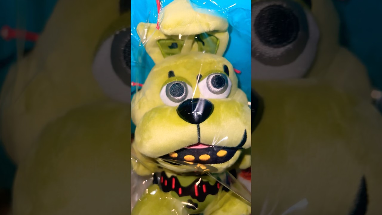 UGLY Sanshee SPRINGTRAP PLUSH! & Bonnie #fnaf #plushies #yt #shorts #ytshorts #funny #fy #fyp