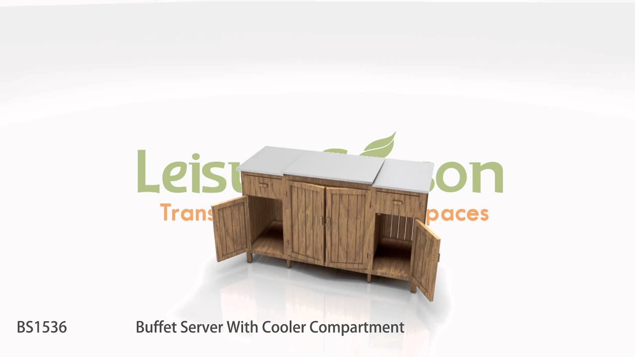 Bs1536 Buffet Server With Cooler Compartment You Bs1536 Buffet Server With Cooler, Patio Buffet Server With Cooler Compartment