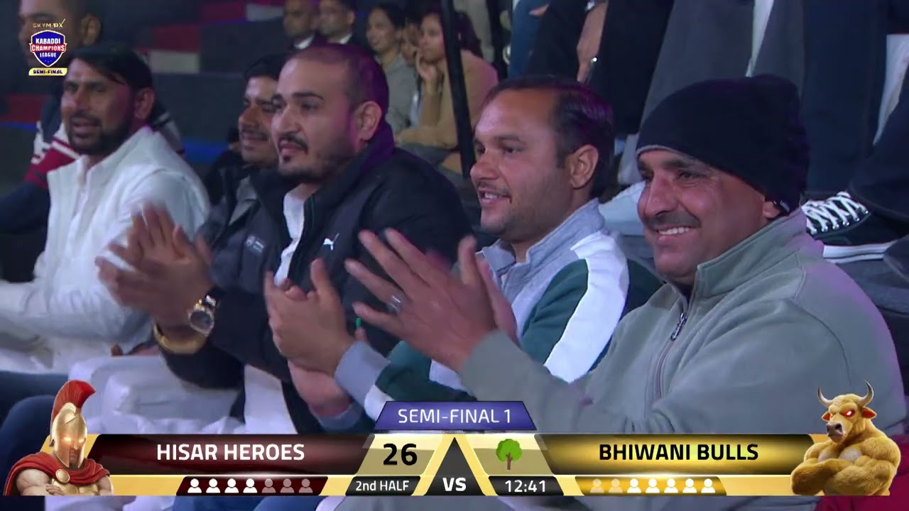 Kabaddi Champions League Semi Final 2026 Heroes vs Bulls Panthers vs Royals | Full Highlights 