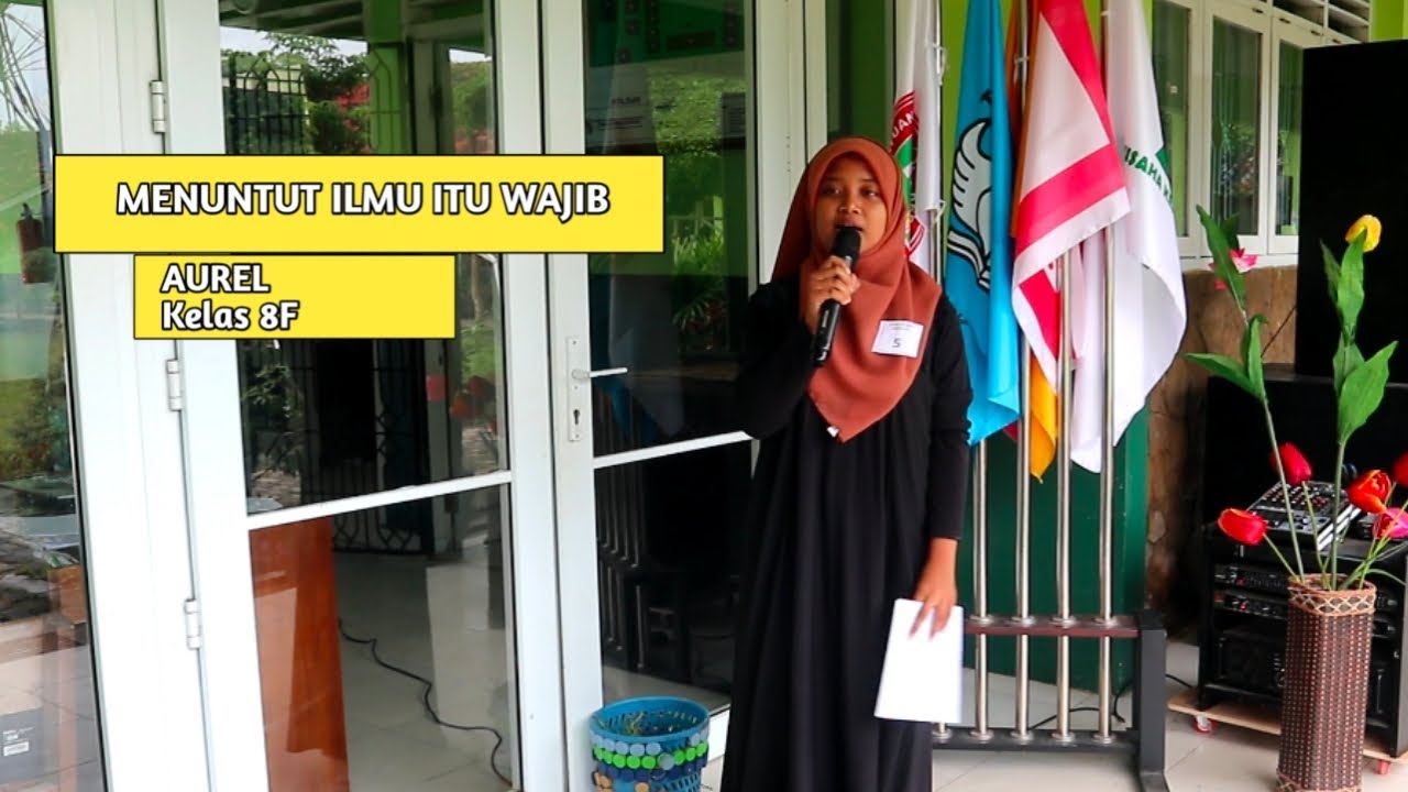 CERAMAH SINGKAT | AUREL | MENUNTUT ILMU ITU WAJIB