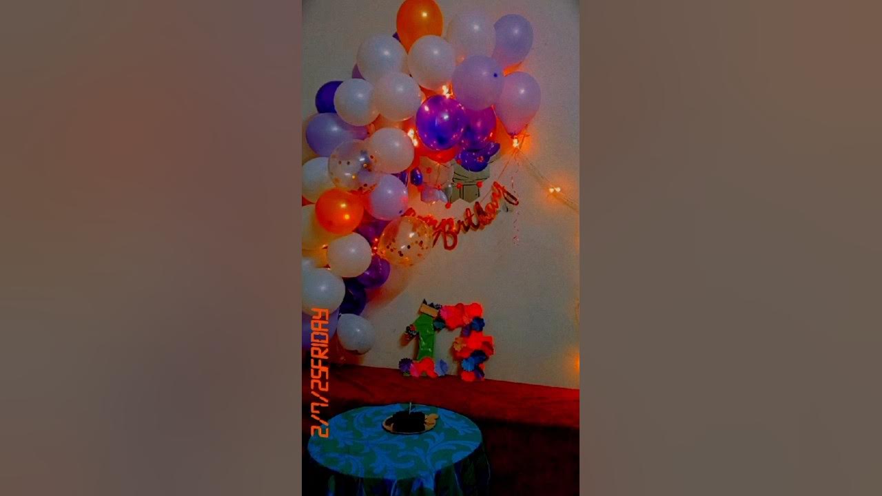 Cheapest Birthday Decor Kit Under 150 messho birthday decoration birthday-balloon-decoration-at-home-within-budget-ii-balloon-decoration