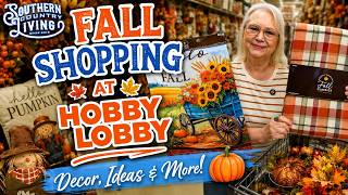 Hobby Lobby Fall Shopping With Marie