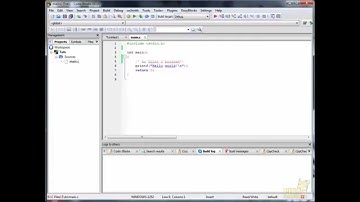 C Programming Tutorial 1 Hello World