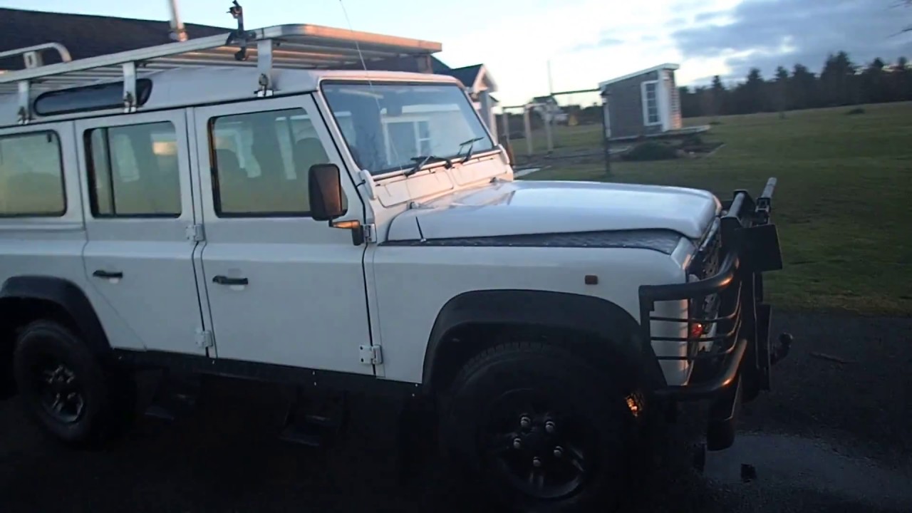 Land Rover Defender 110 W 2.8i BMW Engine Walk around YouTube