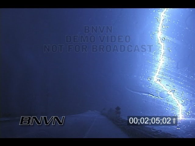 Various lightning over Virginia Beach, VA
