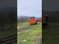 Экскурсионный поезд на горной узкоколейке #Tourist #mountain #railway #train #travel #mountains